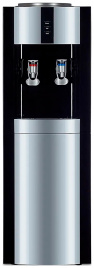 Кулер для воды Ecotronic "Экочип" V21-LCE black silver, 12356
