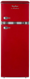 Двухкамерный холодильник Tesler RT-217 RED