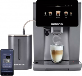 Кофемашина автоматическая Polaris PACM 2085GC WIFI IQ Home, графит