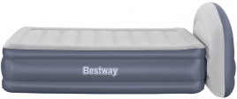 Кровать надувная BestWay 229х152х84 см, со спинкой, встр. насос 220 В, до 300 кг (671BD BW)