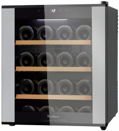 Винный шкаф Tesler WCV-160 SILVER