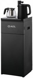 Кулер с чайным столиком AEL Тиабар LK-AEL-53a black (00460)