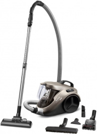 Пылесос с контейнером для пыли Tefal Compact Power Cyclonic TW3786RA, коричневый