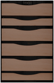 Хьюмидор Benoit HUMIDOR CIG-250 черный 6С