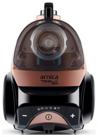 Пылесос напольный Arnica Tesla Premium с циклонным фильтром, розовый