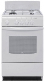 Газовая плита De luxe 5040.38 г (щиток) белый