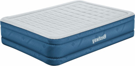 Кровать надувная BestWay 152х203х46 см, Snugable Top, встр. насос 220 В, до 300 кг (69075 BW)