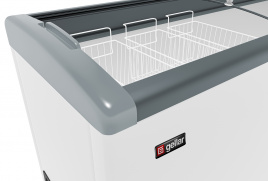 Морозильный ларь Gellar FG 350 E серый