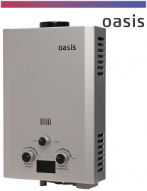 Газовый водонагреватель Oasis OR-12 S стальной