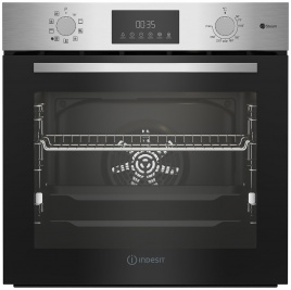 Электрический духовой шкаф Indesit IFSE 3841 J IX, нержавеющая сталь