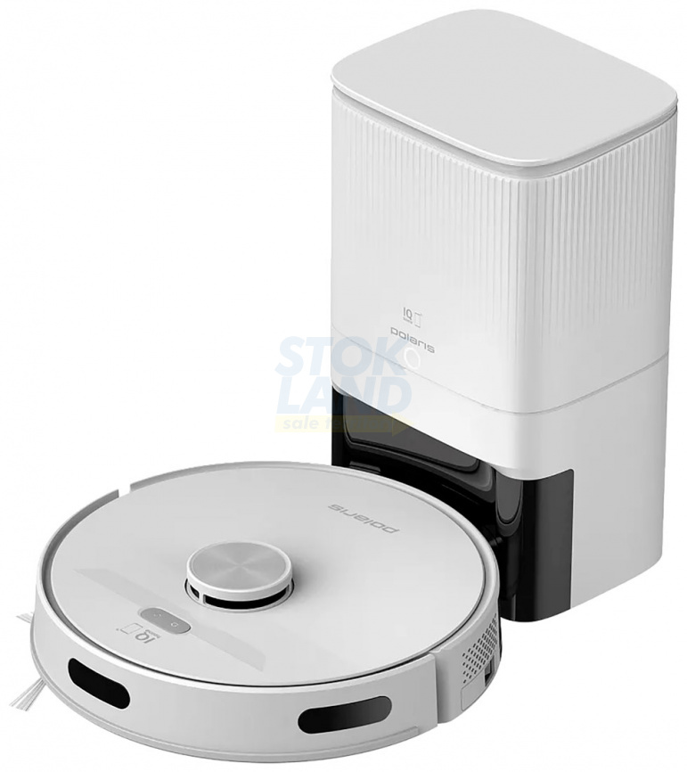 Робот-пылесос Polaris PVCRDC G2 6002 WIFI IQ Home, белый фото 2