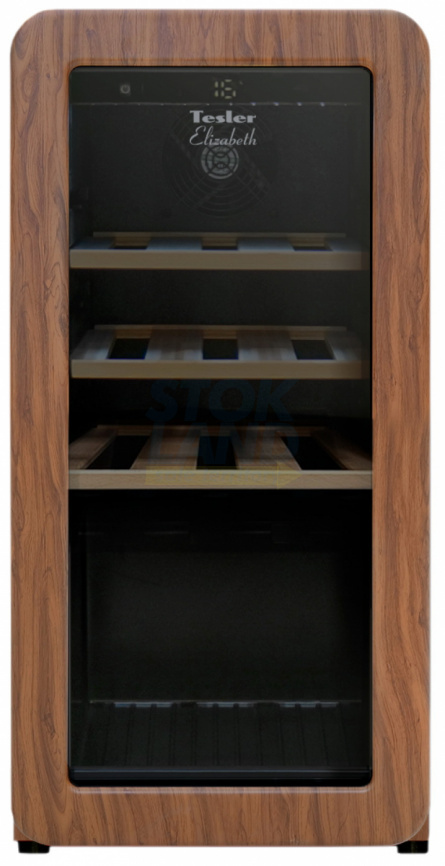 Винный шкаф Tesler CWC-188 CARAMEL WOOD LD фото 2