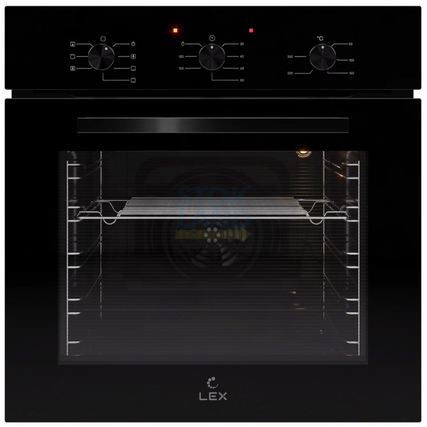 Электрический духовой шкаф LEX EDM 073 BBL фото 1