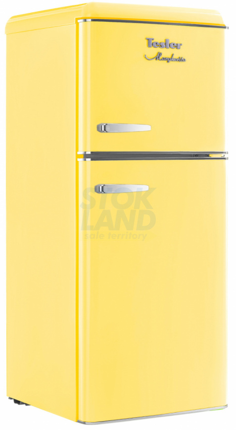 Двухкамерный холодильник Tesler RT-152 YELLOW фото 3