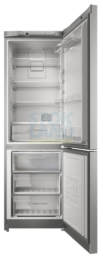 Двухкамерный холодильник Indesit ITS 4180 XB Нержавеющая сталь фото 3