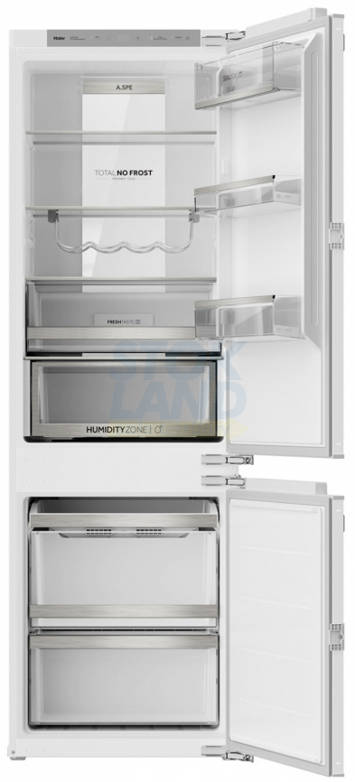 Встраиваемый двухкамерный холодильник Haier BCF5261WRU фото 1