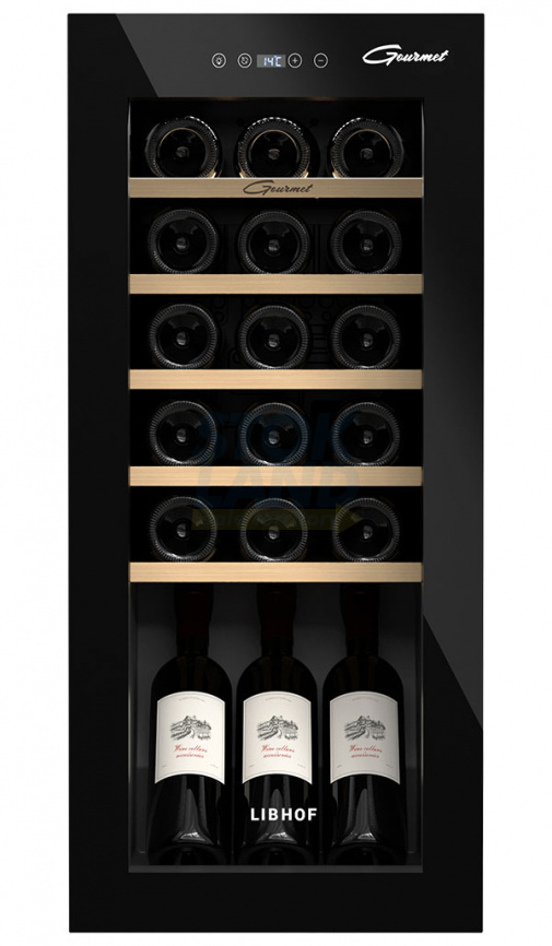 Винный шкаф Libhof GM-18 black фото 9