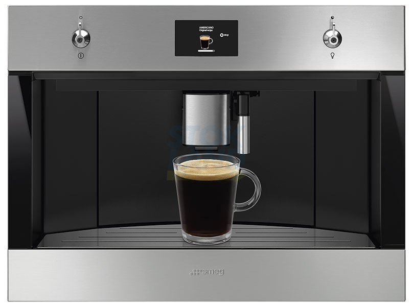 Встраиваемая автоматическая кофемашина Smeg CMS4303XRU фото 4