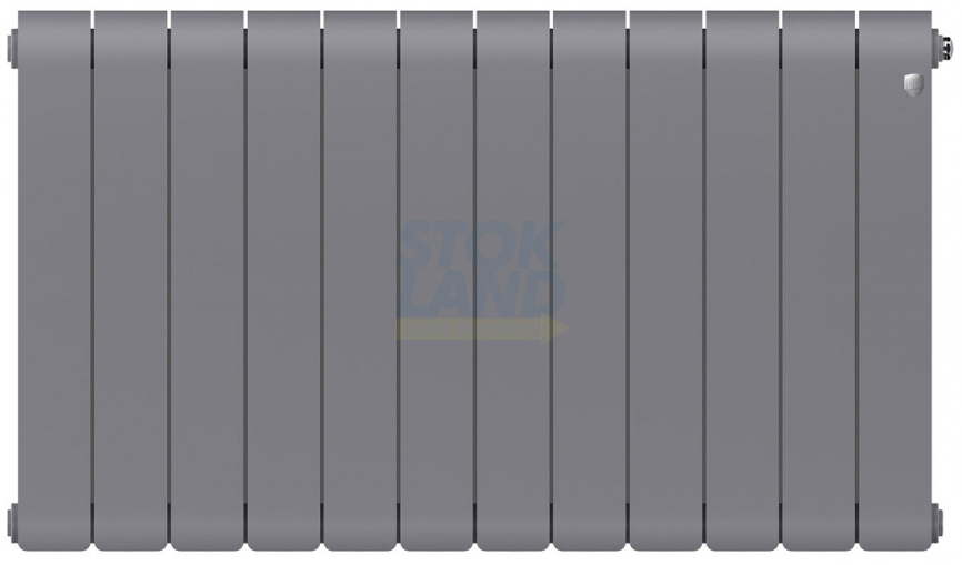 Радиатор биметаллический Royal Thermo Infinity 500 Silver Satin, 12 секций фото 1