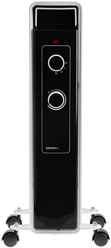 Масляный обогреватель Centek CT-6221-5, белый, 5 секций (12.5 м) фото 1