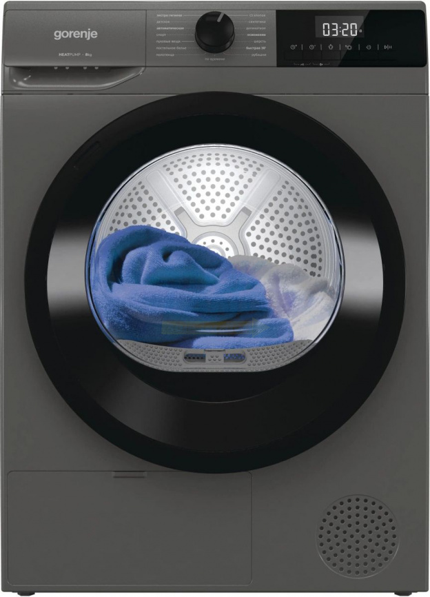 Сушильная машина с тепловым насосом Gorenje D2HNE82/C фото 1