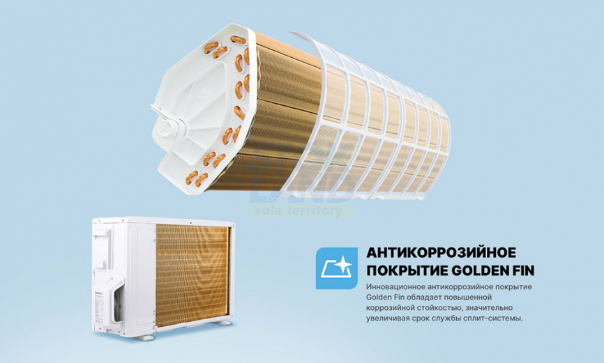 Кондиционер сплит-система Centek CT-65I12 инверторная, серый фото 15