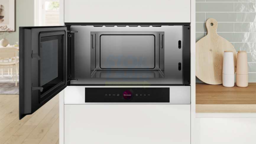 Встраиваемая микроволновая печь СВЧ Bosch BFL7221W1 фото 4