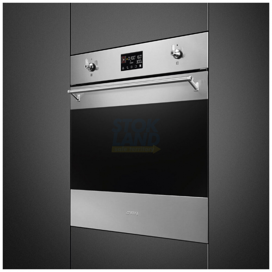 Электрический духовой шкаф Smeg SOP6302TX фото 6