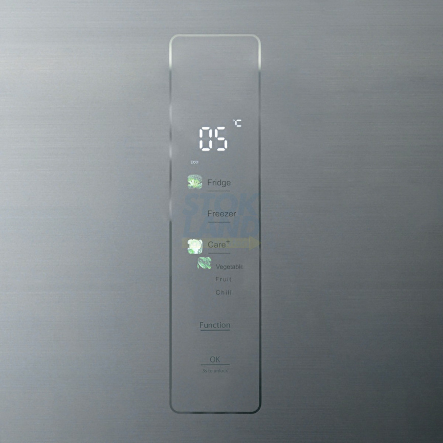 Многокамерный холодильник Centek CT-1744 NF Gray Glass фото 5