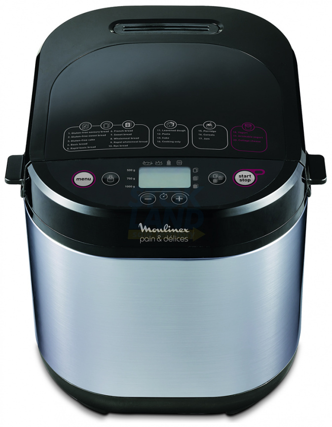 Хлебопечка Moulinex Pain & Delices OW240E30, черный/серый фото 8
