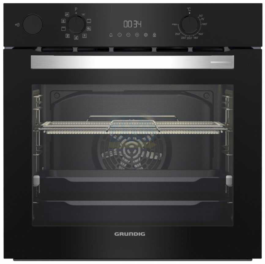 Электрический духовой шкаф Grundig GEBM12300BSA, черный фото 1