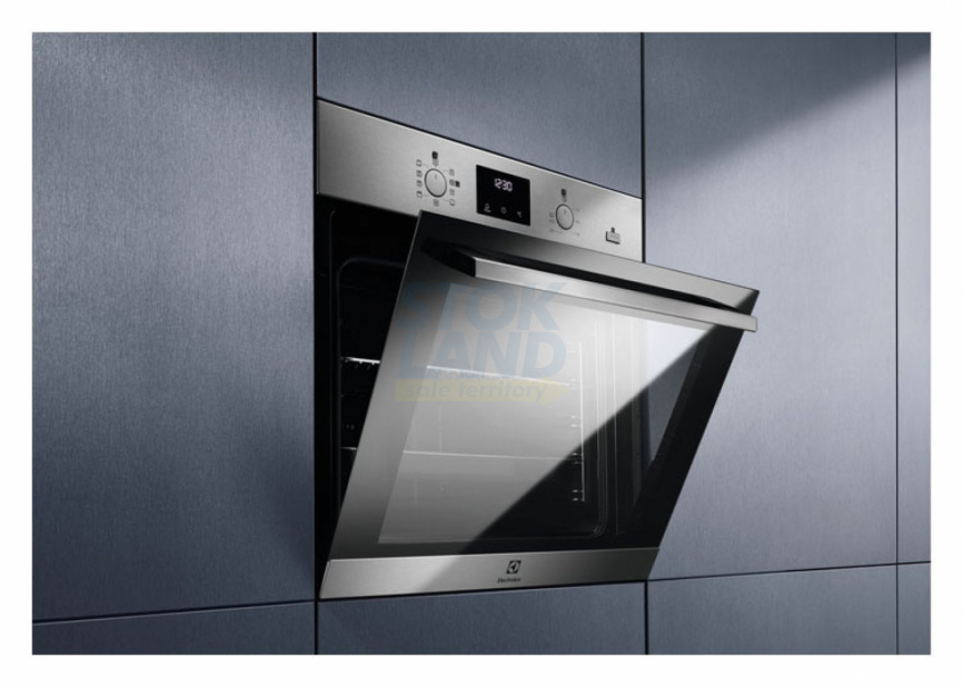 Электрический духовой шкаф Electrolux EOD3H50TX нержавеющая сталь фото 2