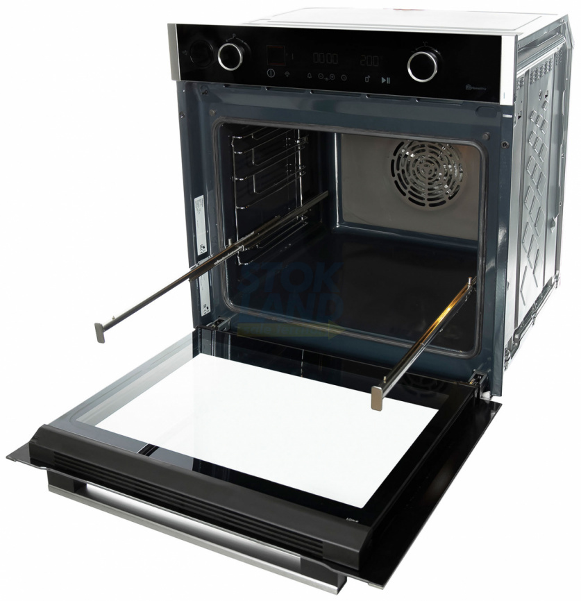 Электрический духовой шкаф Grundig GEBD19401BHI, нержавеющая сталь/черный фото 5