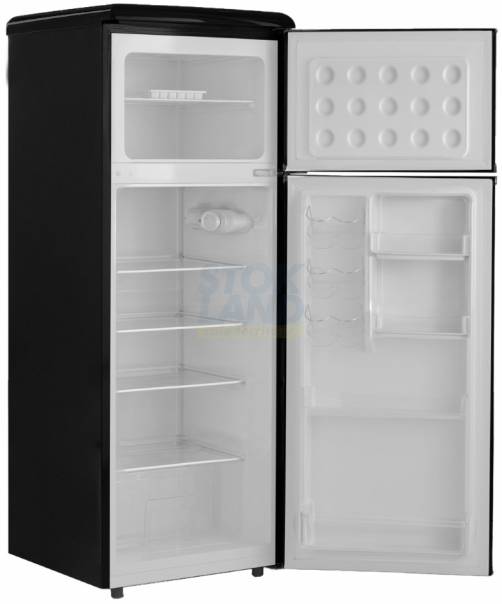 Двухкамерный холодильник Tesler RT-215 BLACK фото 3