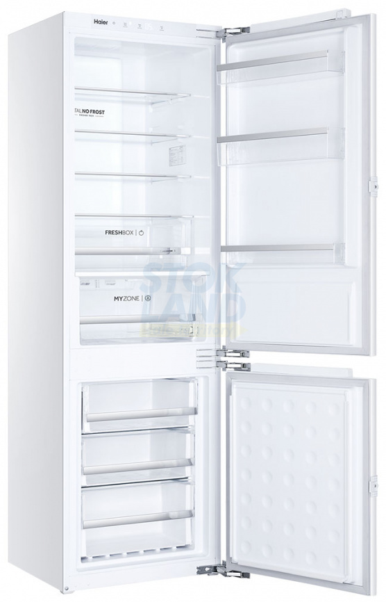 Встраиваемый двухкамерный холодильник Haier BCFT529TWRU фото 3