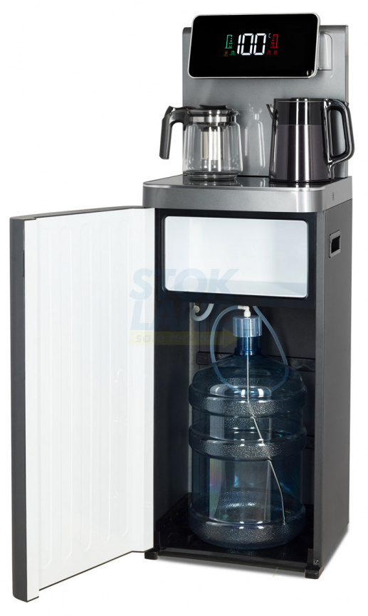 Тиабар Ecotronic TB45-LE graphite, с чайным столиком, напольный (ETK12628) фото 4