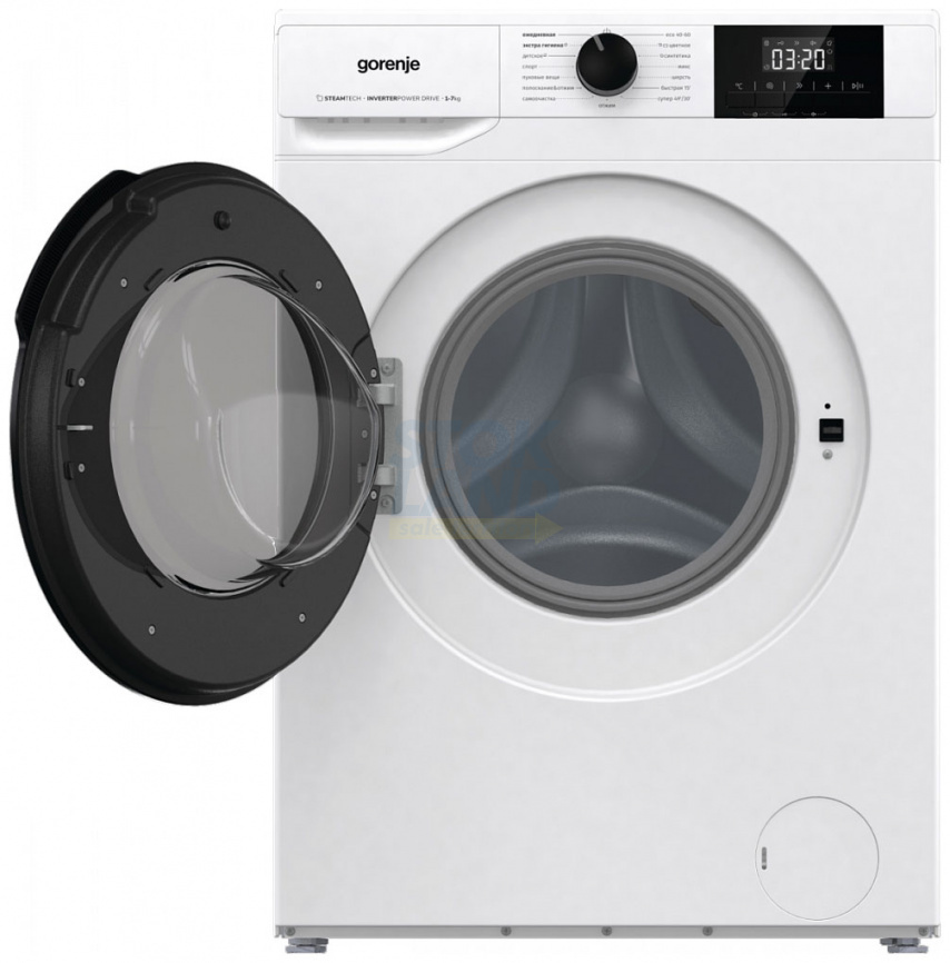 Стиральная машина Gorenje W1NGPI72SBS/C фото 3