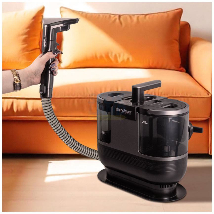Пылесос напольный Endever SkyClean VC-110, черный фото 9