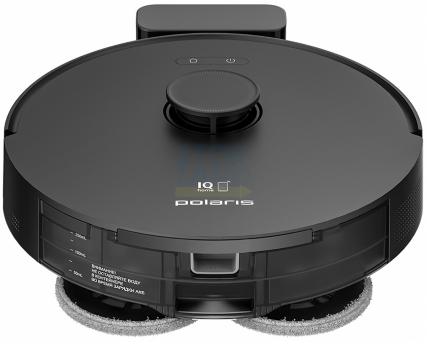 Робот-пылесос Polaris PVCR 4750 WIFI IQ Home черный фото 8