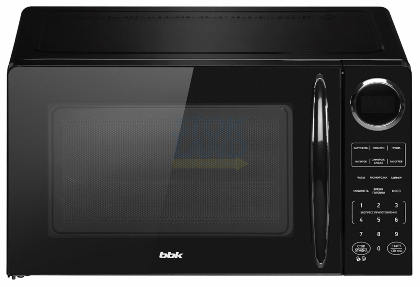Микроволновая печь - СВЧ BBK 23MWS-907S/B, черный фото 4