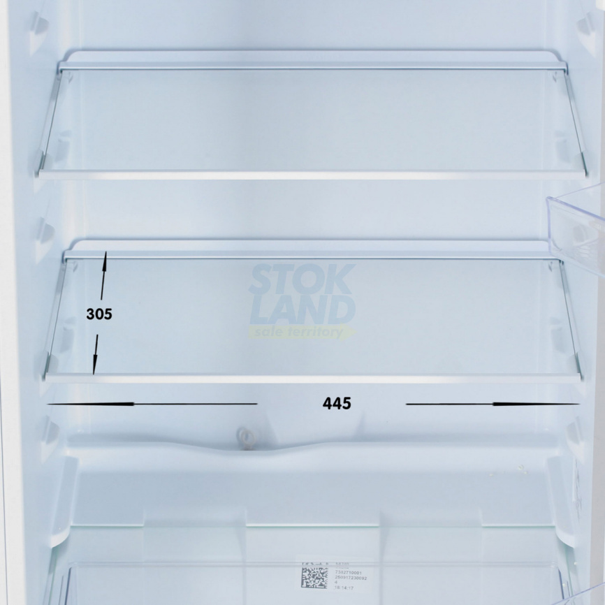 Двухкамерный холодильник Beko B1RDSK240W фото 7