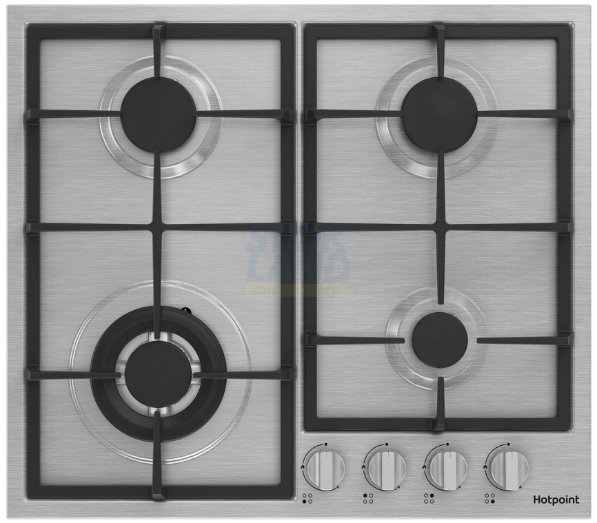 Газовая варочная панель Hotpoint HGMT 642 W IX фото 1