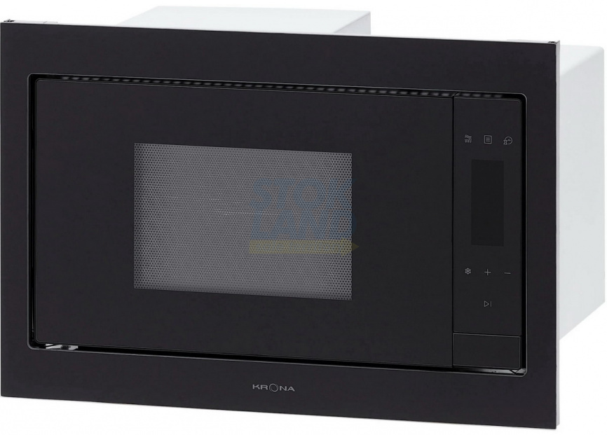 Встраиваемая микроволновая печь СВЧ Krona ESSEN 60 BL фото 2