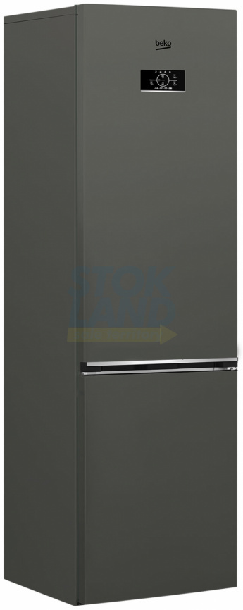 Двухкамерный холодильник Beko B3R0CNK312HG насыщенный серый фото 2