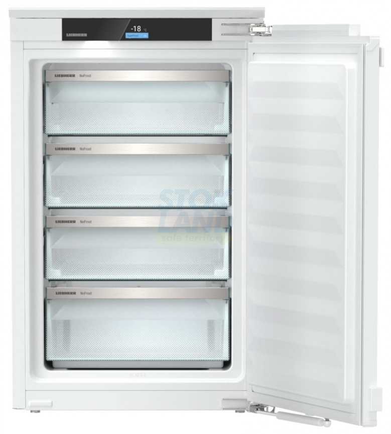 Встраиваемый морозильник Liebherr IFNci 3954-22 001 NoFrost белая фото 3