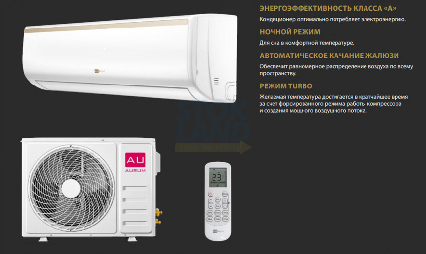 Кондиционер сплит-система Aurum ARC24-WNTE3 фото 9