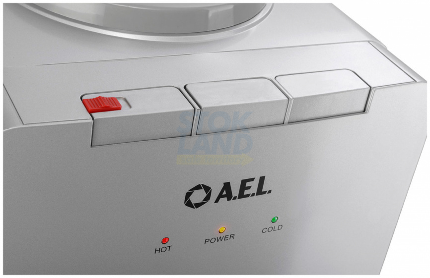 Кулер для воды AEL LD-AEL-422c silver с шкафчиком (00486) фото 8