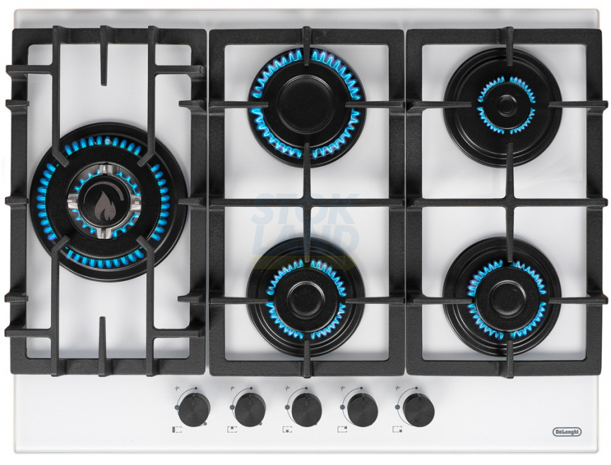 Газовая варочная панель De’Longhi GERMANA 7GW BB фото 1