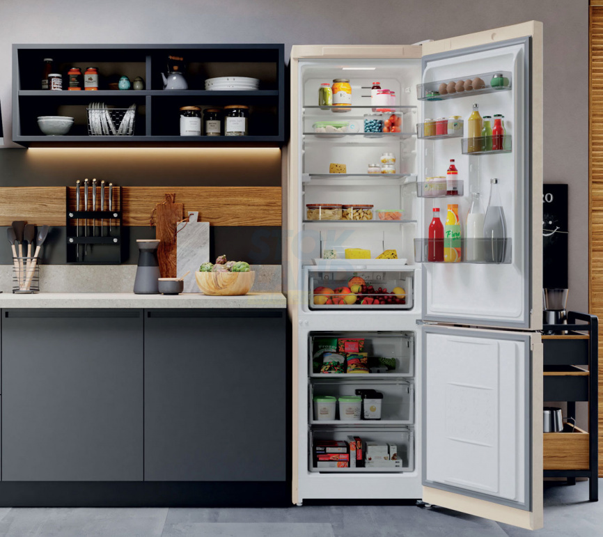 Двухкамерный холодильник Hotpoint HT 7201I AB O3 мраморный фото 8
