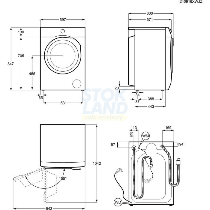 Стиральная машина Electrolux EW7F3482UE фото 6
